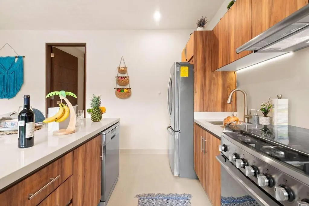 Casa Ohana~3Br W/ Private Pool & Rooftop Jacuzzi, Wifi, Gym, & 5 Km To Beach Tulum Willa