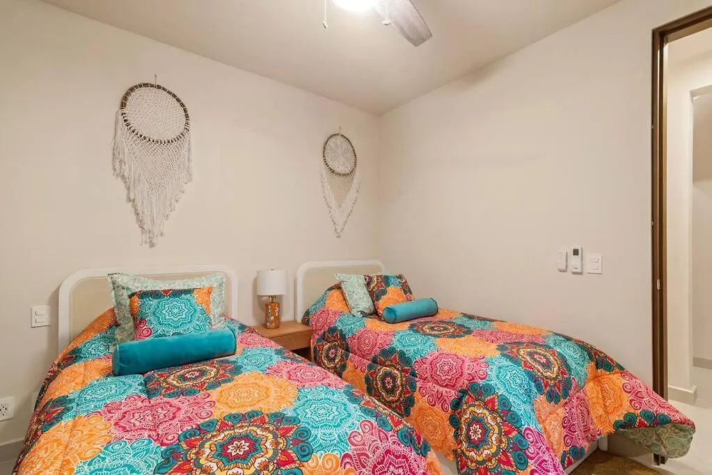 Casa Ohana~3Br W/ Private Pool & Rooftop Jacuzzi, Wifi, Gym, & 5 Km To Beach Tulum Willa