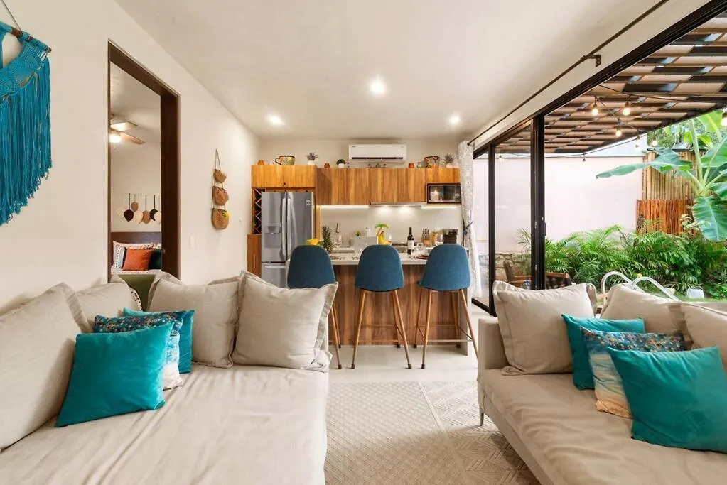 Casa Ohana~3Br W/ Private Pool & Rooftop Jacuzzi, Wifi, Gym, & 5 Km To Beach Tulum