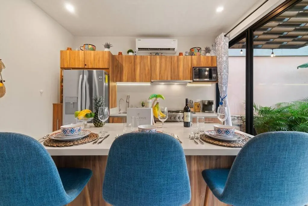 Casa Ohana~3Br W/ Private Pool & Rooftop Jacuzzi, Wifi, Gym, & 5 Km To Beach Tulum