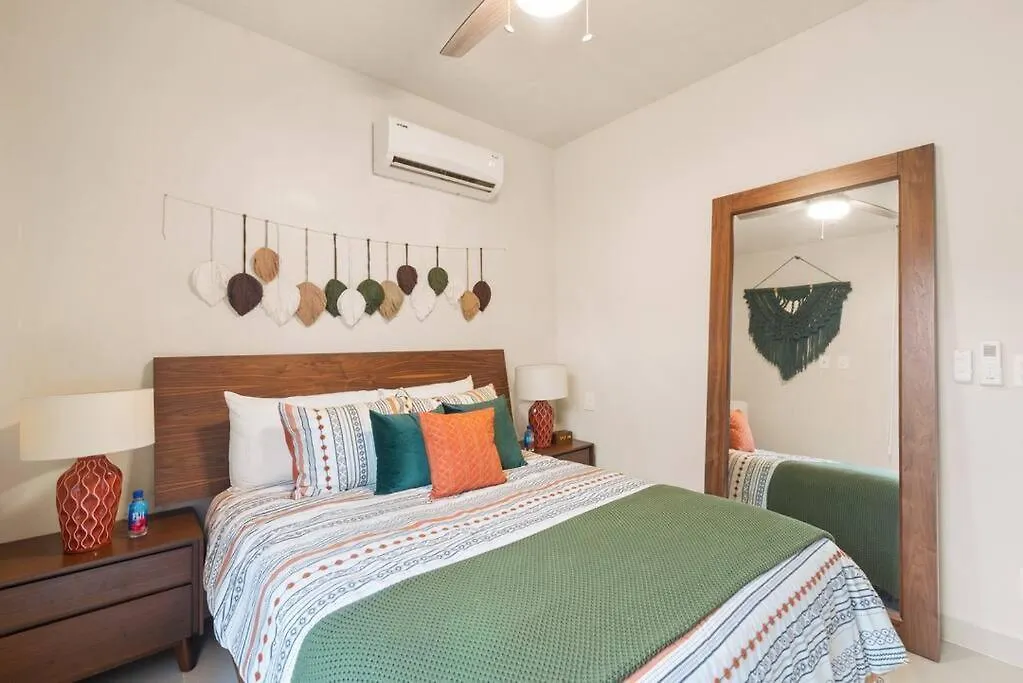 Casa Ohana~3Br W/ Private Pool & Rooftop Jacuzzi, Wifi, Gym, & 5 Km To Beach Tulum