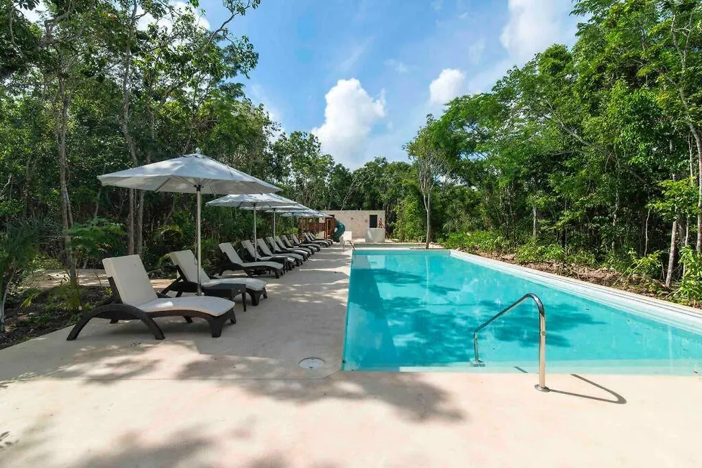 Casa Ohana~3Br W/ Private Pool & Rooftop Jacuzzi, Wifi, Gym, & 5 Km To Beach Tulum Mexico